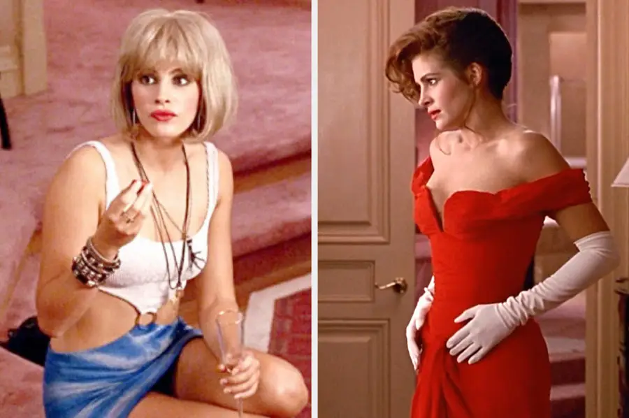 Before & After Vivian Ward's Makeover in Pretty Woman (1990)