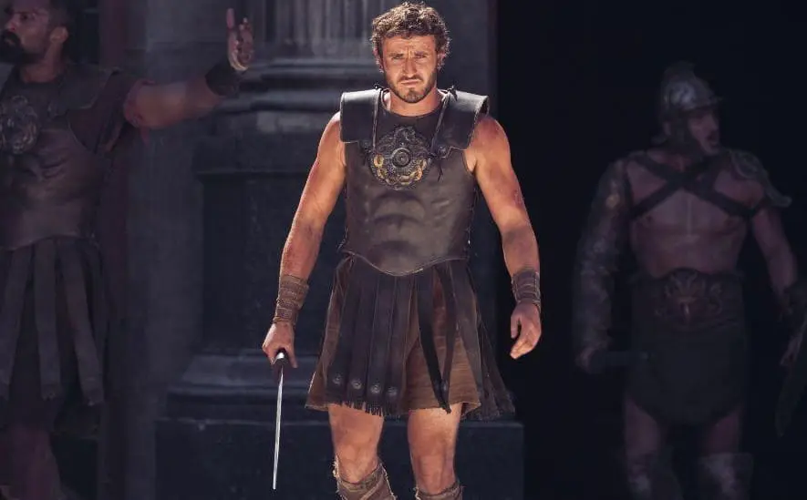Paul Mescal as Lucius Verus in Gladiator II - Filmotomy