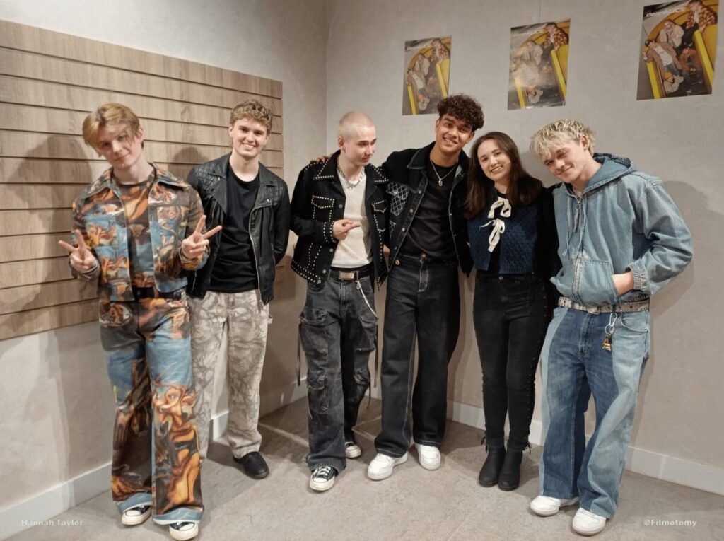 dearALICE at their Meet & Greet in London (L-R) James, Olly, Reese, Dexter, Hannah, & Blaise
Image Courtesy of Hannah Taylor - Filmotomy