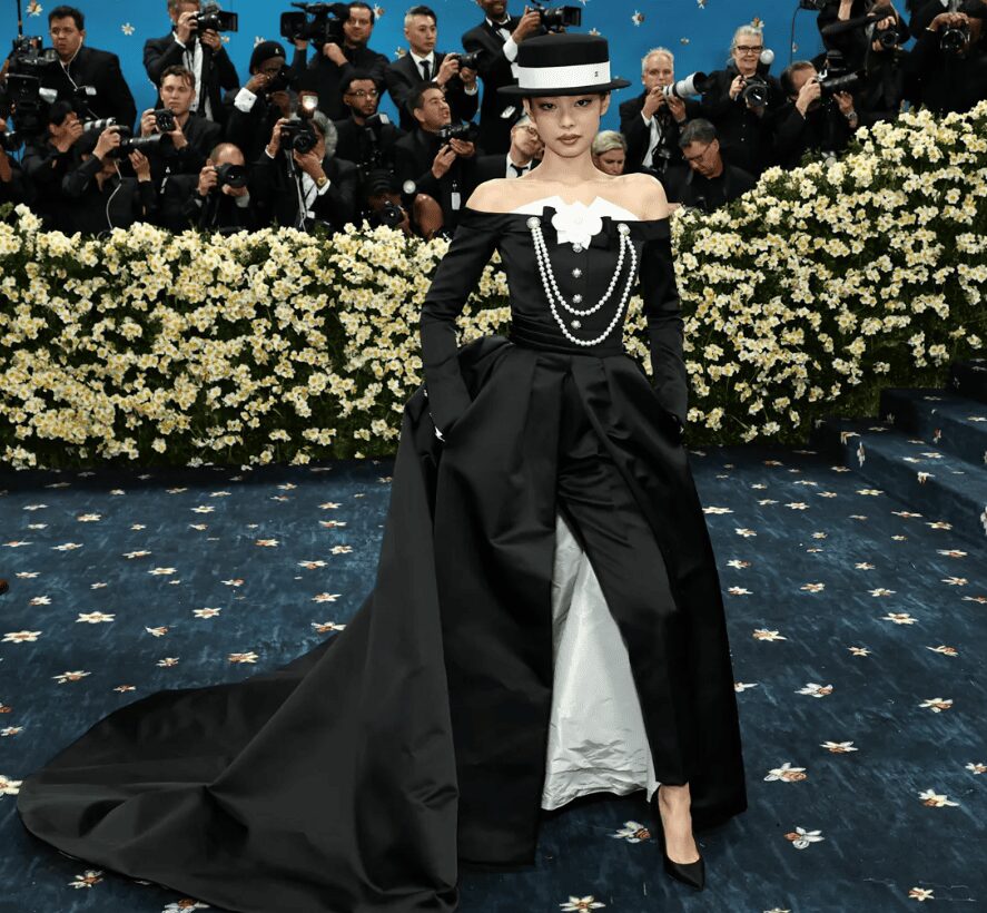 BLACKPINK's Jennie Kim at the Met Gala 2025 - Filmotomy