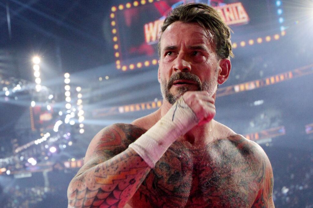 CM Punk at WrestleMania 41 in WWE: Unreal - Filmotomy