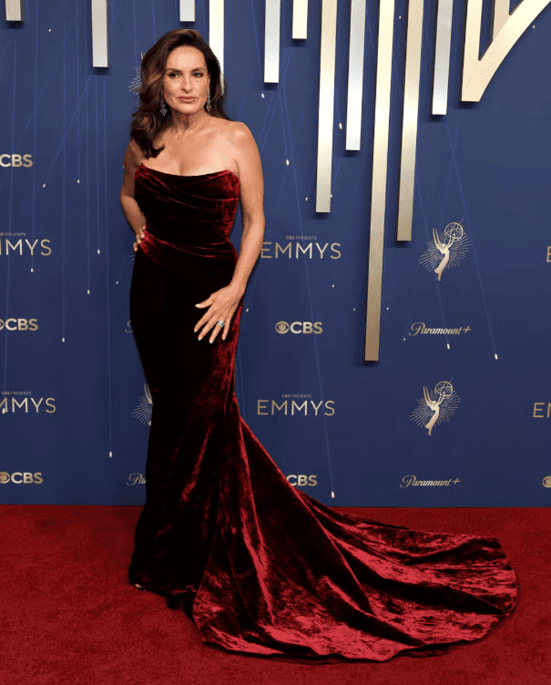 Mariska Hargitay at the 2025 Emmy awards - Filmotomy