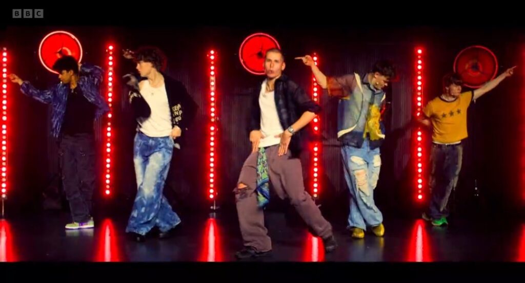 (L-R) Dexter, Olly, Reese, Blaise, and James/ Image Courtesy of BBC - Filmotomy