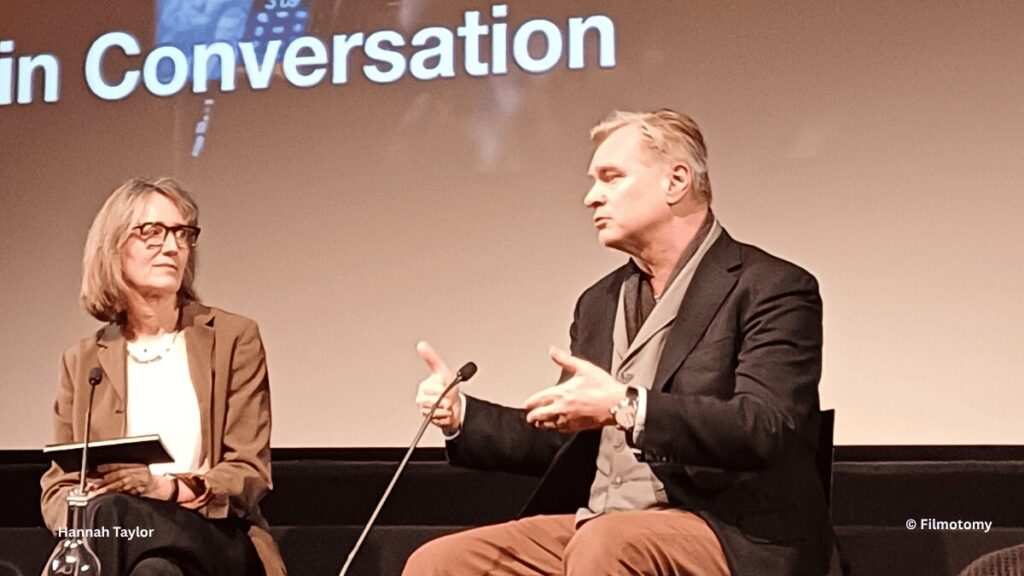 Christopher Nolan filming on set – Filmotomy