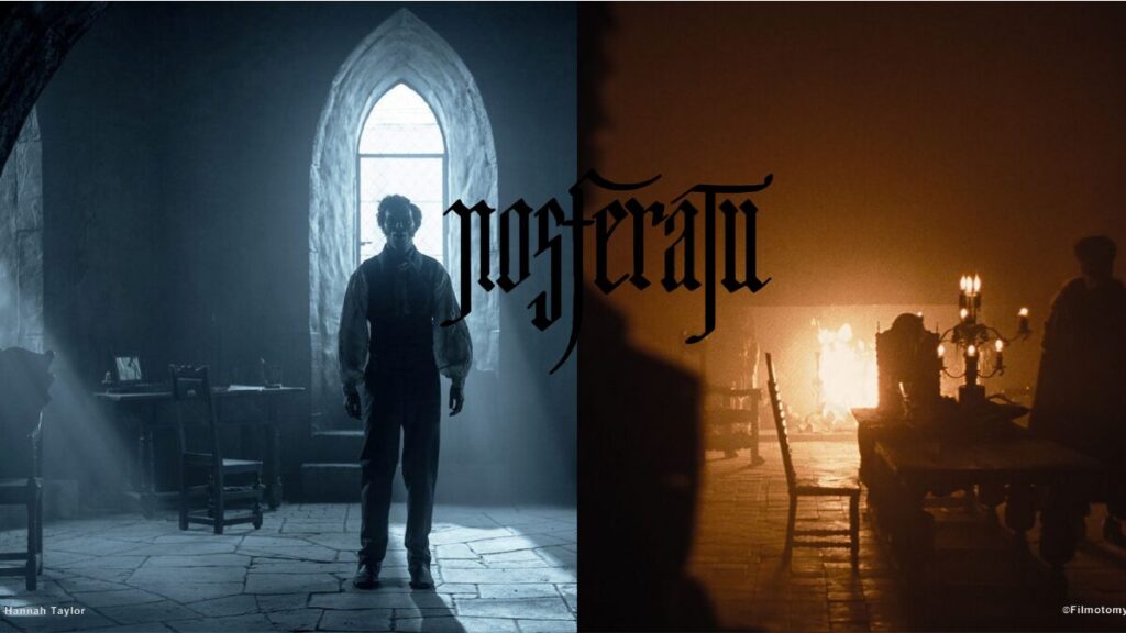 Nosferatu (2024) Light vs. Dark Castle Images - Filmotomy