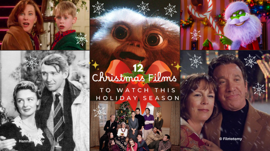 12 Christmas Films to Watch This Holiday Image - Graphic made by Hannah – Filmotomy