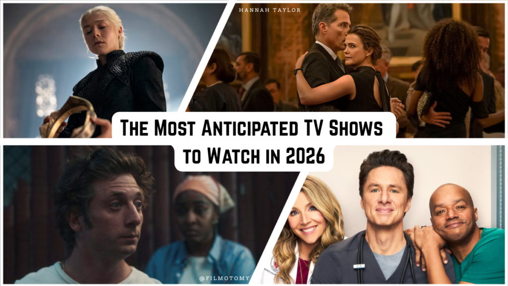 The Most Anticipated TV Shows to Watch in 2026 - Filmotomy