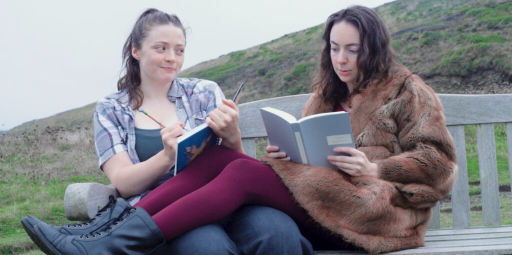 anna ivankovic and cerys glynne in washed up