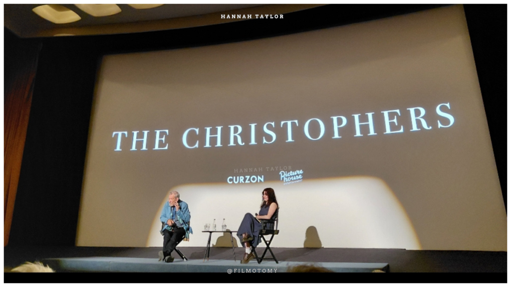 The Christophers Screening and Q&A with Ian McKellen at Curzon Mayfair, London. - Filmotomy